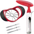 Apple Cutter Slicer & Corer Kit - 12-Blade Apple Slicer & Corer, Includes 3 Premium Stainless Steel Fruit Forks...