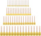 60pcs Assorted Round Paint Foam Sponge Brush Set Painting Tools, Brush Set - Great for Kids Arts and Crafts, Stencils, Painting...