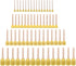 60pcs Assorted Round Paint Foam Sponge Brush Set Painting Tools, Brush Set - Great for Kids Arts and Crafts, Stencils, Painting...
