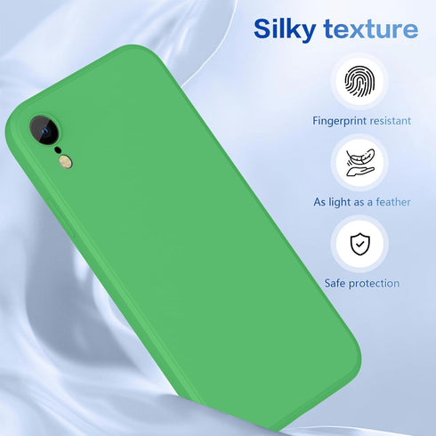 for iPhone SE Case 3rd and 2nd gen, iPhone 8 Case/iPhone 7 Case Liquid Silicone,Full Body Protective,Soft Shockproof Anti Scratch Case for iPhone ...