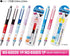Mitsubishi Pencil M5650DS1P.MG Kuru Toga Mechanical Pencil, Disney, 0.5, Mickey Glove...
