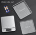 Food Scale Digital Weight 3000g/0.1g Oz Grams and Ounces Kitchen Scale for Cooking Baking with Backlight LCD Display, Tare, 9 Units, Auto Off, 2 T...