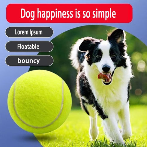 6 Pcs Dog Chew Toys Interactive Dog Toys Interactive Tennis The Rubber Material is Full of Elasticity Suitable for Small and Medium Sized Dogs...