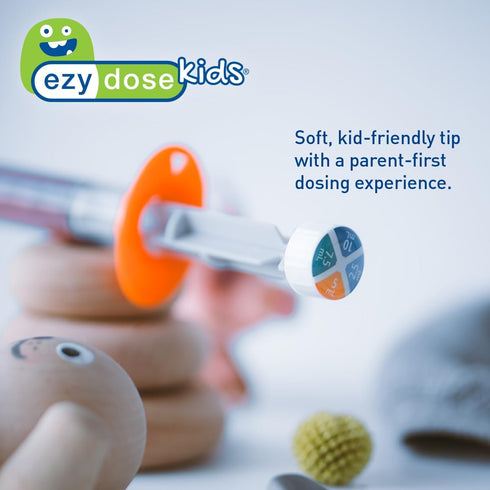 EZY DOSE Kids Baby Oral Syringe & Dispenser, True Easy Design for Liquid Medicine,Tylenol, Motrin, Easy to Administer, Accurate Dosing,10 mL/2 TSP...