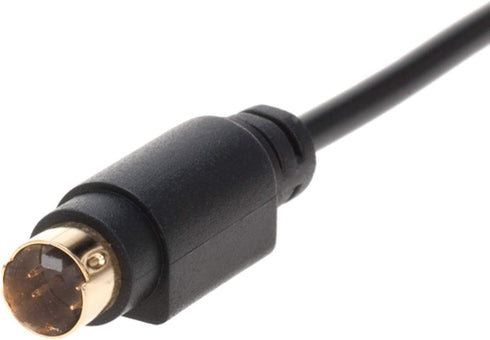 S-Video Cable 4 Pin Male 75 Ohm Patch Cord 6ft 12ft 25ft 50ft for DVD HDTV (6FT)...
