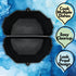 SimplyRye Silicone Slow Cooker Liners fits 6QT Crockpot, Reusable/Leakproof, Slow Cooker Divider Insert Liners, Dishwasher Safe (2 in 1 Black fits...