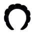 Black Spa Headband for Washing Face, Velvet Headband for Skincare, Face Washing, Makeup and Makeup Removal...