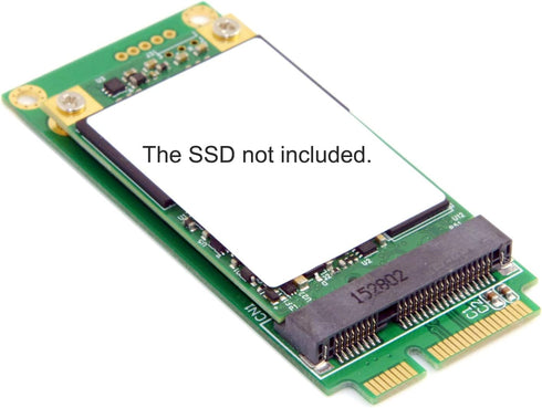 cablecc 3x5cm mSATA Adapter to 3x7cm Mini PCI-e SATA SSD for Asus Eee PC 1000 S101 900 901 900A T91...