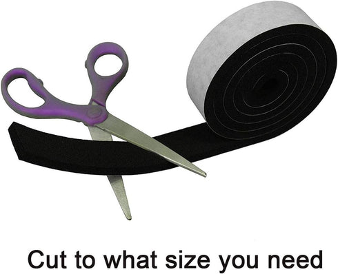 High Density Foam Tape Waterproof Sealing Strip CR Strips Neoprene Single-sided Adhesive EVA Seal 3/4in X 3/8in X 13Ft...