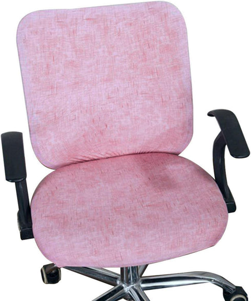 Office Separated Chair Cover, Computer Office Chair Cover Protective, Modern Computer Office Swivel Chair Cover Separate Stretchable Removable(Pin...