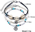YBSHIN Retro Turquoise Anklet Shell Ankle Bracelet Chain Coin Foot Jewelry for Women(3Pcs)...