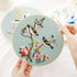 Ptsygantl Embroidery Starter Kit, Chinese Style DIY Embroidery Kit with Flower Birds Phoenix Pattern, Cross Stitch Kits, Embroidery Kit for Adults...