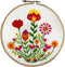 Embroiderymaterial Cross Stitch Embroidery Kit for Beginners adults & Kids with My Personal Garden Design to learn embroidery/Digital Printed Clot...