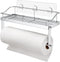 Adhesive Paper Towel Holder Shelf,Wall Mounted Paper Towel Roll Rack Basket for Kitchen,Shower Bathroom & Balcony,Rustproof,No Drilling,SUS 304 St...