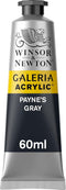Winsor & Newton Galeria Acrylic Color, 60ml (2-oz) Tube, Payne's Gray...