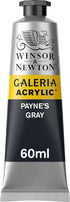 Winsor & Newton Galeria Acrylic Color, 60ml (2-oz) Tube, Payne's Gray...