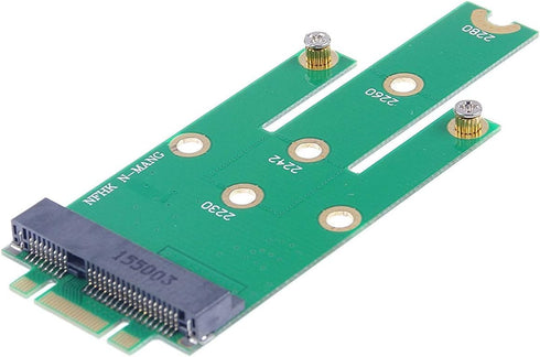 Mustpoint Mini PCIe mSATA SSD to M.2 NGFF SSD Adapter Card...