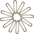 Baitaihem 50 Pcs Large Steel Safety Pins 3 inch Heavy Duty Safety Pins for Blankets, Skirts, Kilts, Crafts(Brown)...