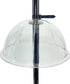 13 Inches Solid Clear PC Wobbly Squirrel Proof Baffle Deflector for Bird Feeder, Fit up 1.5 Inches Pole/Post (Upgraded Version)...