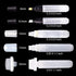 5 Pack Refillable Paint Pens Empty Acrylic Permanent Marker Fillable Blank Paint Pen Blank Marker Pens Paint Markers for Art Painting Crafts Kit(L...