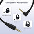 Replacement Audio Cable 3.5mm to 3.5mm Aux Cord Compatible with Razer BlackShark V2 Pro/Barracuda X/Razer Nari Ultimate Wireless 7.1 Surround Soun...