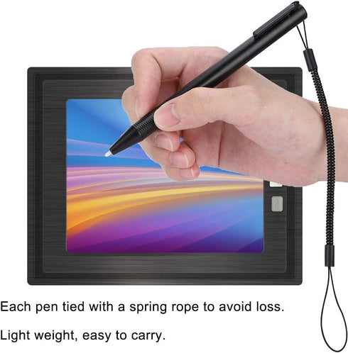 Stylus Pens for Touch Screens,Resistive Touch Screen Anti scratch Stylus Pen with Spring Rope for POS PDA Navigator...