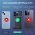 Ekrist Battery Case for iPhone 14 Pro (6.1 inch),7200mAh Smart Portable Rechargeable Charging Case,Extended Battery Pack Compatible with iPhone 14...