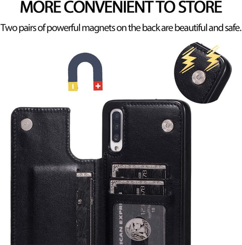 NKECXKJ Design for Samsung Galaxy A50/A30s/A50s Wallet Case,PU Leather Phone Cases with Screen Protector Card Holder,Stand Shockproof Flip Protect...