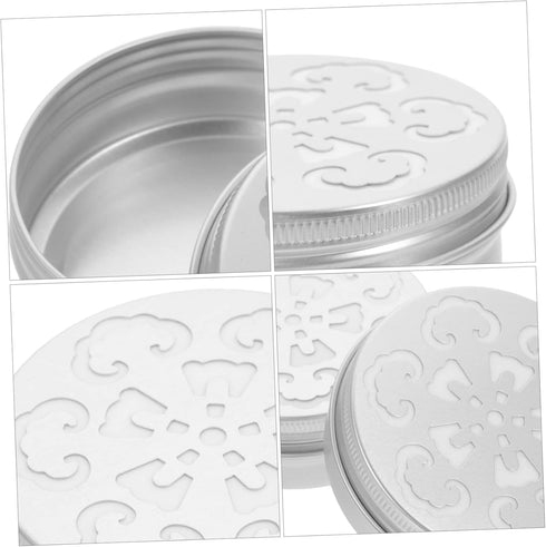 10pcs Hollow Threaded Aluminum Box Essential Oils Diffusers for Home Essential Oil Air Freshener Diffusers Aluminium Box Diffuser Scent Training B...