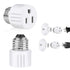 Outlet Light Socket Adapter,Screw in Outlet Socket,E26 Light Bulb to Outlet Socket Converter,Light Bulb Plug Adapter for Porch Light Socket,Camera...