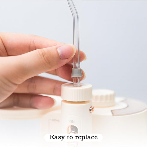 Quacc 2pcs Replacement Classic Jet Tips, Water Flosser Replacement Tips, Compatible with WaterPik Flosser WP-100 WP-250 WP-450 WP-560 WP-660 WP-81...