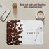 Coffee Bar Dish Drying Mat Hide Stain Rubber Backed Absorbent Coffee Bar Mat Accessories for Kitchen Counter Fit Under Coffee Maker Coffee Machine...