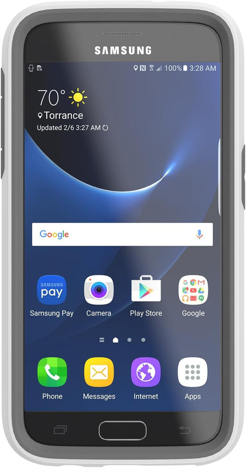 Pelican Voyager Samsung Galaxy S7 Phone Case (White/Gray)...