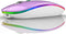 Uiosmuph LED Wireless Mouse, G12 Slim Rechargeable Wireless Silent Mouse, 2.4G Portable Optical Computer Mice with USB Receiver and Type C Adapter...