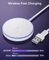 (2 Pack) Magnetic Wireless Charger, 15W Max Wireless Fast Charging Pad for iPhone 15 14 13 12 Series and AirPods, Magnet Apple Mag Safe Charger wi...