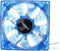 Bgears b-PWM 80mm Blue LEDs Gaming PC Cooling Fan, High Speed High Performance 2 Ball Bearing PWM Signal, Mini 4 pin Connector, 500-4000 RPM with ...