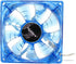 Bgears b-PWM 80mm Blue LEDs Gaming PC Cooling Fan, High Speed High Performance 2 Ball Bearing PWM Signal, Mini 4 pin Connector, 500-4000 RPM with ...