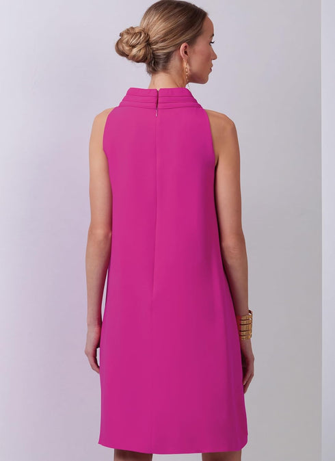 Vogue Misses' Lined Dress Sewing Pattern Packet by Tom & Linda Platt Inc, Design Code V2023, 14-16-18-20-22, Multicolor...