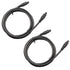 DaKuan 2 Pack Digital Optical Audio Cable - 6 Feet, Home Theater Fiber Optic Toslink Male to Male Gold Plated Optical Cables (1.8 Meters) for Home...