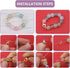 880pcs Open Jump Rings with Lobster Clasps and Tweezers, 4 Sizes Jump Rings Jewelry Findings Kit for Jewelry Repair Keychains and Necklace Making ...