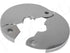 4-Pack 1/2-Inch CTS (5/8" OD) E3755 Hinged Split Escutcheons, Chrome Pipe Cover Plates with Screws, for 1/2" Copper, PEX Pipe...