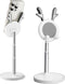 OATSBASF Cute Cell Phone Stand, Adjustable Deer Ears Phone Stand for Desk, Thick Case Friendly Holder Compatible with iPhone, Kindle, iPad, Switch...