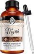 Oil of Youth Essential Oils 4oz - Myrrh Essential Oil - 4 Fluid Ounces - Myrrh Oil - Myrrh Essential Oil Therapeutic Grade...