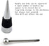 10Pcs Wine Stoppers for Wine Bottles, ENLAYER Stainless Steel Wine Saver Bottle Stopper, Reusable Wine Corks for Beverage, Silicone Wine Stopper F...
