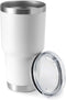 HASLE OUTFITTERS 30oz Stainless Steel Tumbler, Double Wall Vacuum Insulated Travel Mug Tumbler, Durable Insulated Coffee Mug, Gift Box Set (White,...