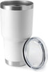 HASLE OUTFITTERS 30oz Stainless Steel Tumbler, Double Wall Vacuum Insulated Travel Mug Tumbler, Durable Insulated Coffee Mug, Gift Box Set (White,...