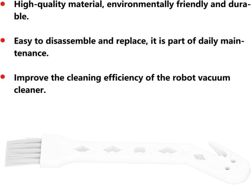 GLOGLOW Handheld Vacuum Cleaner Brush Dust Brush Sweeping Robot Tool Fit for Xiaomi/Shark/Dreame Sweeping Robot...