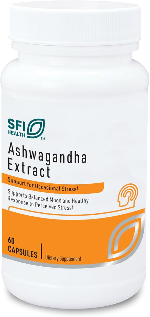Klaire Labs Ashwagandha Extract 300mg - Ashwagandha Supplement to Promote Memory, Cognitive Function & Healthy Stress Response - Hypoallergenic As...