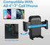 Car Phone Holder Mount, Cell Phone Holder for Car,Universal Car Phone Mount Windshield with Strong Suction, Anti-Shake Stabilizer Phone Car Holder...