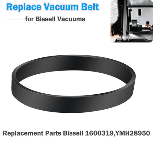 Vacuum Belts Vacuum Cleaner Belts Replacement Belts for Bissell PowerSwift/Aeroswift/Powertrak Upright Vacuum, Replace Parts 1600319 and YMH28950,...